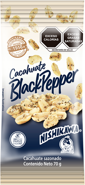 Cacahuate Black Pepper